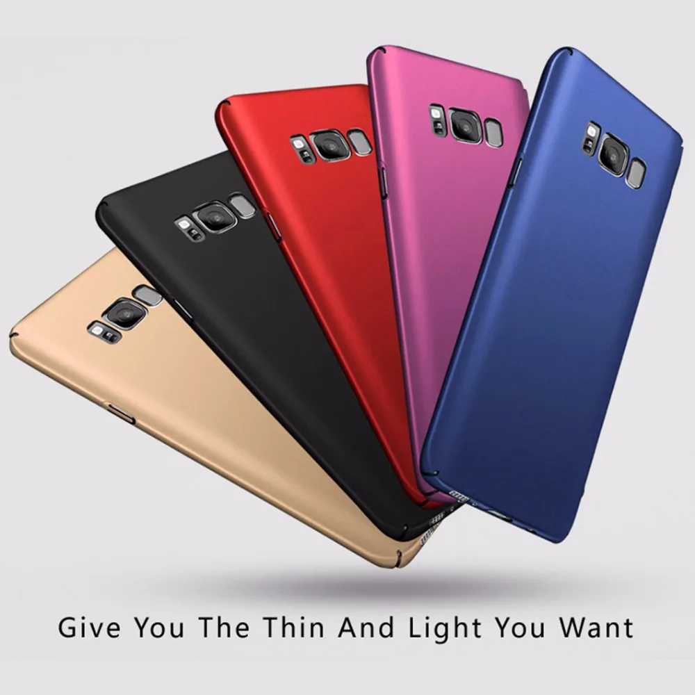Case For Samsung Galaxy S8 Cover 360 Bumper House Hard Ultra Thin Matte Protector Coque Phone |