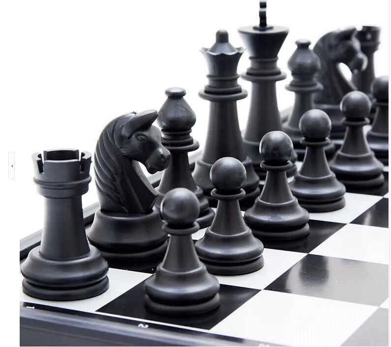 Mini Folding Magnetic Chess Set ajedrez Portable King Special chess Table Games | Спорт и развлечения