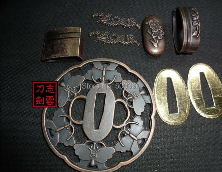 

A Suit Of Alloy Tsuba Guard for Japanese Samurai Sword Katana @2022