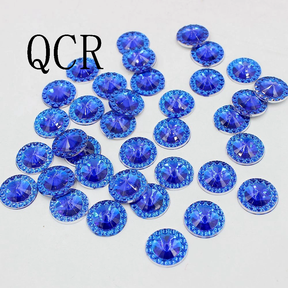 Новинка 100 шт./лот 12 мм разноцветный дизайн в форме рулона Акриловые стразы