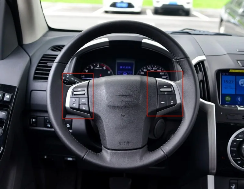 Soarhorse автомобиль Многофункциональное рулевое колесо аудио громкость Bluetooth круиз контроль переключатель кнопка для Isuzu D-Max DMAX