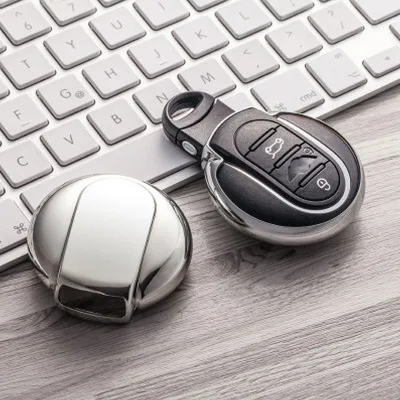 Чехол для ключей автомобиля из ТПУ для mini modified COOPER F56 F55 F54 smart remote key shell Solf силиконовый чехол с ярким покрытием аксессуары