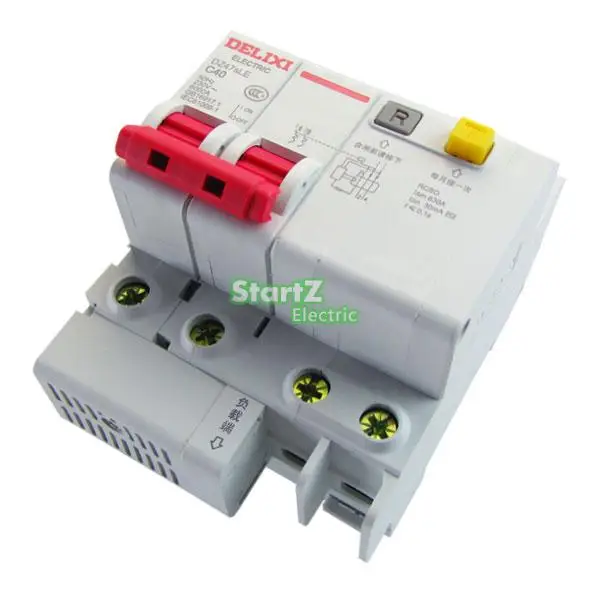 Автоматический выключатель 6A 2P RCBO RCD DE47LE DELIXI | Строительство и ремонт