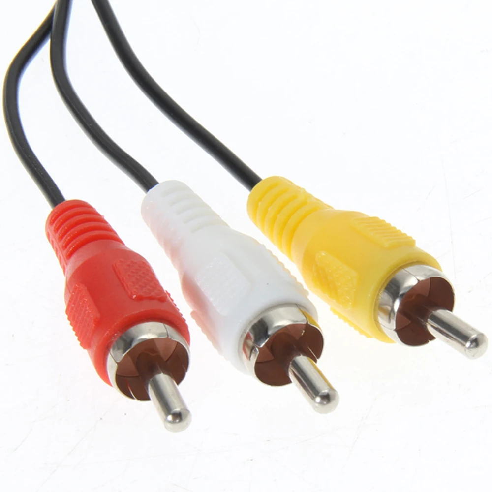 ALLOYSEED для геймпада SONY PS2 PS3 Nest 6 футов длина кабеля 1 8 м аудио-видео AV-кабель RCA