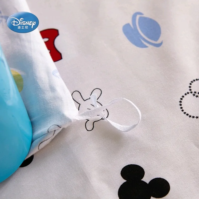 Disney комплект с Микки Маусом Мышь набор постельного белья для детей Украшения в спальню хлопок conjunto de cama пододеяльник набор 3/4 шт
