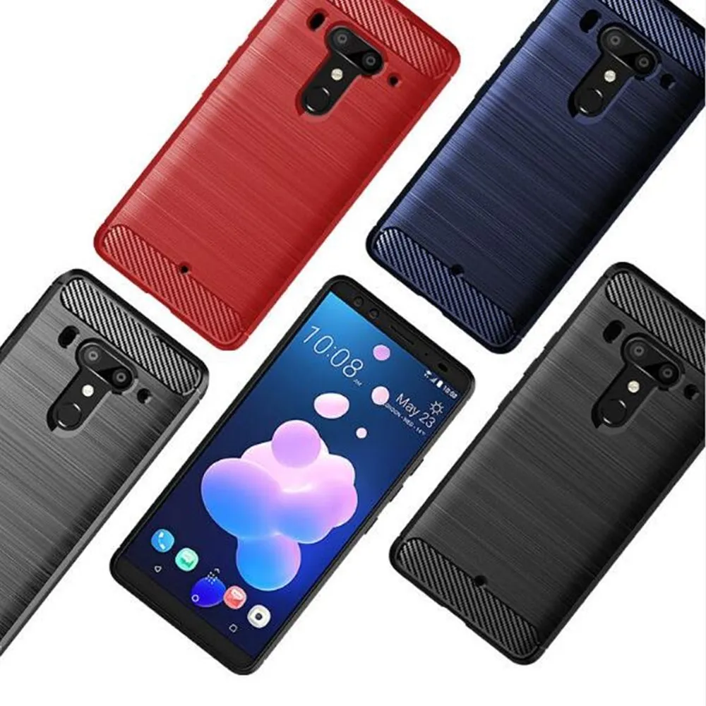 Carbon Fiber Cover For Motorola Moto G7 Case Rubber Silicone Phone Cases Back | Мобильные телефоны и аксессуары