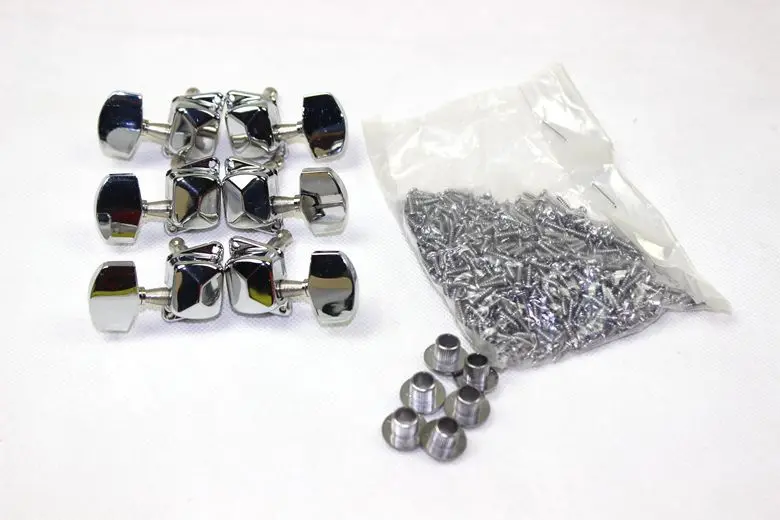 6 шт. хромированные тюнер для гитарных прищепок в наличии|guitar parts|guitar tuning pegstuning pegs |