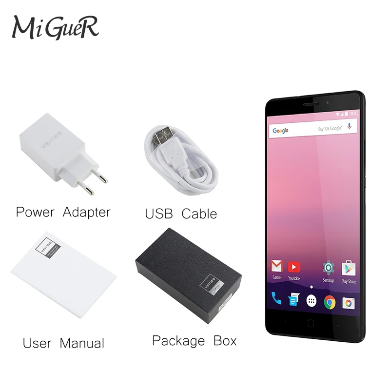 Оригинальный Vernee Тор E 4 г LTE мобильный телефон 5 0 &quotHD Android 7 MTK6753 Восьмиядерный 3g + 16