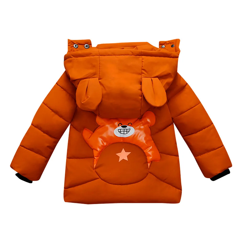 Warm Winter Jacket Fashion Kids Coat Boys Girls Thick Coat Padded Winter Jacket Clothes Park For Girls Boys Kids Overcoat