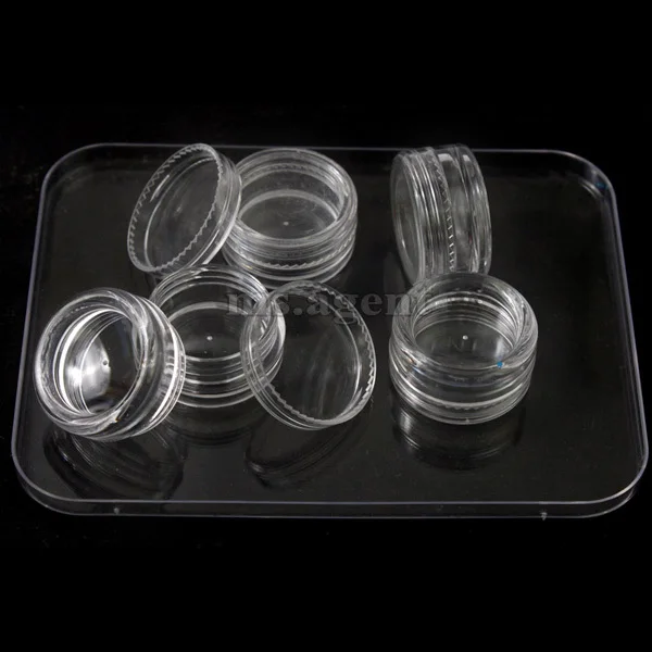 Красивый чехол для дизайна ногтей с блестками|empty pot|empty bottlenail art empty bottle |