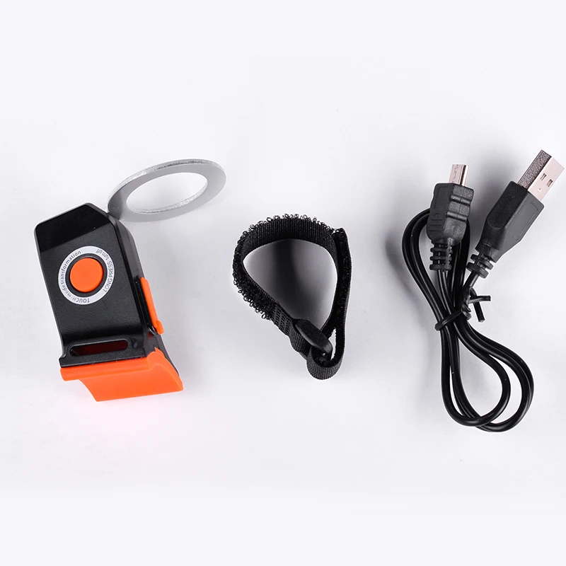 2018 Creative Cycling USB Rechargeable Bicycle LED Taillight Safety Warning Light Rear 5 modes Heart Circular Shaped | Спорт и