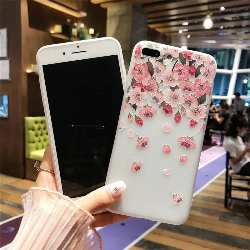 Gaboom романтический цветочный и птица рисунком телефон чехол для iphone х 6 S 7 8 плюс