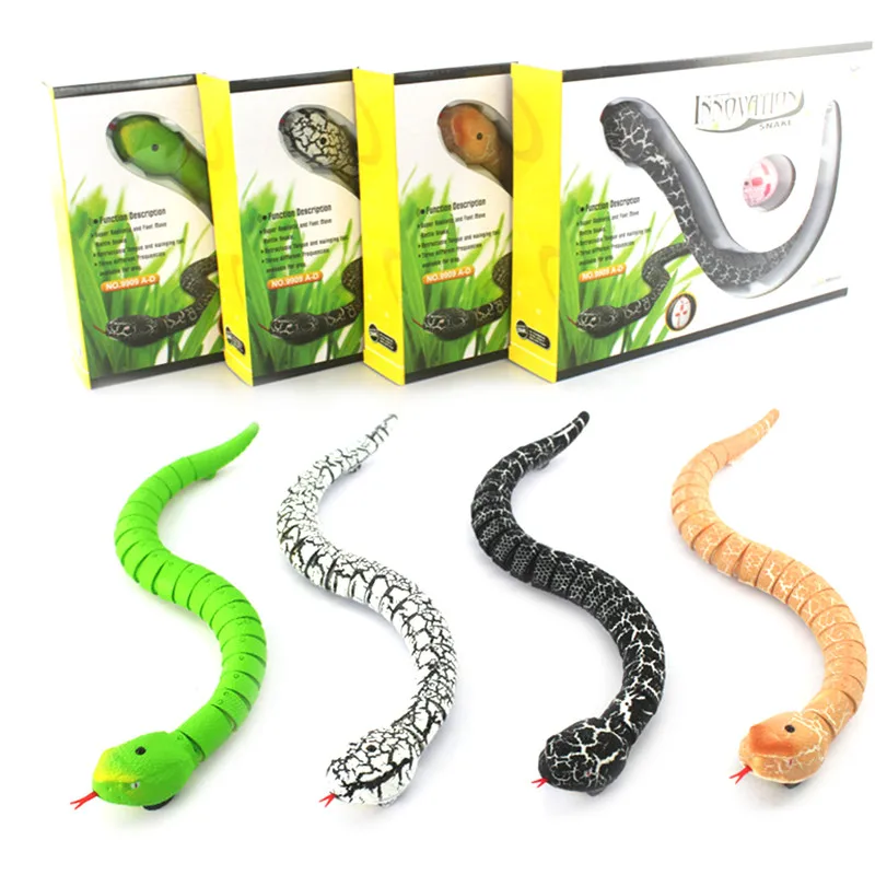 RC игрушки животных дети Змея с дистанционным управлением погремушка игрушка