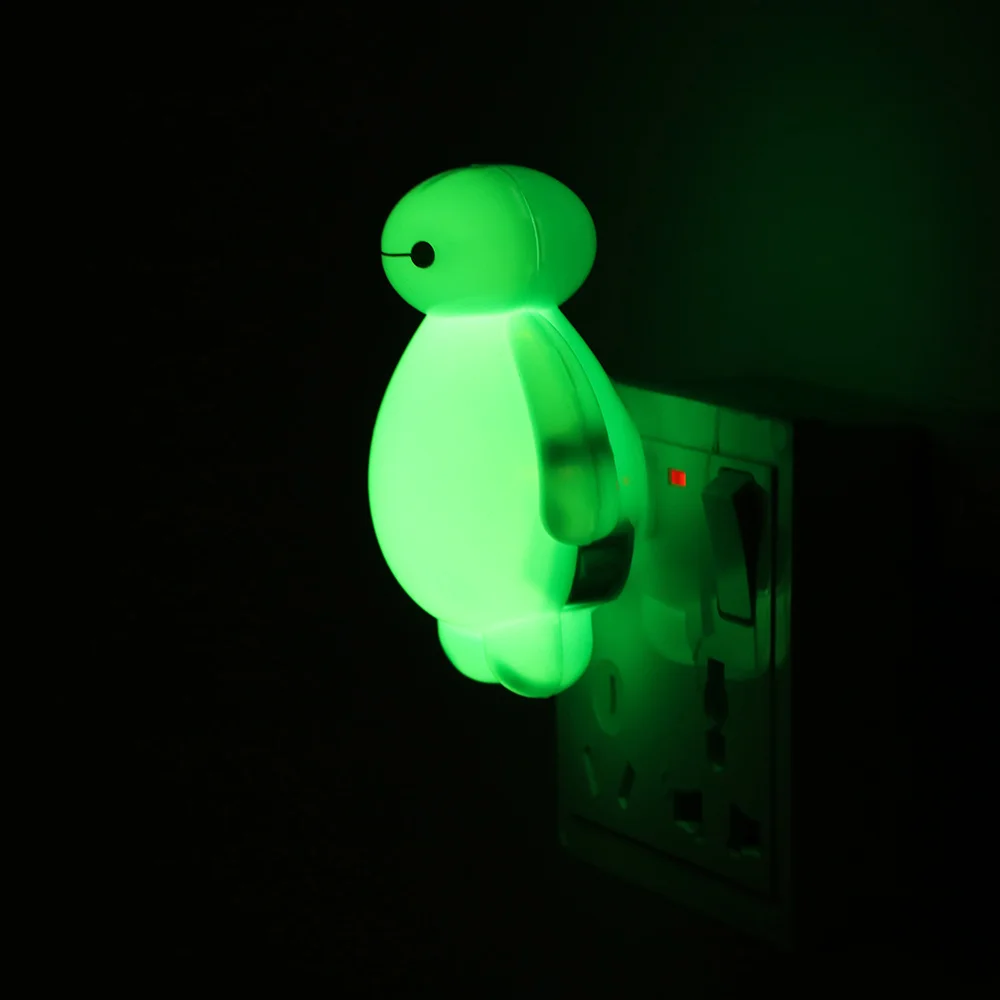Большой Герой Мультфильм BayMax светодиодный ночник настольная лампа украшение