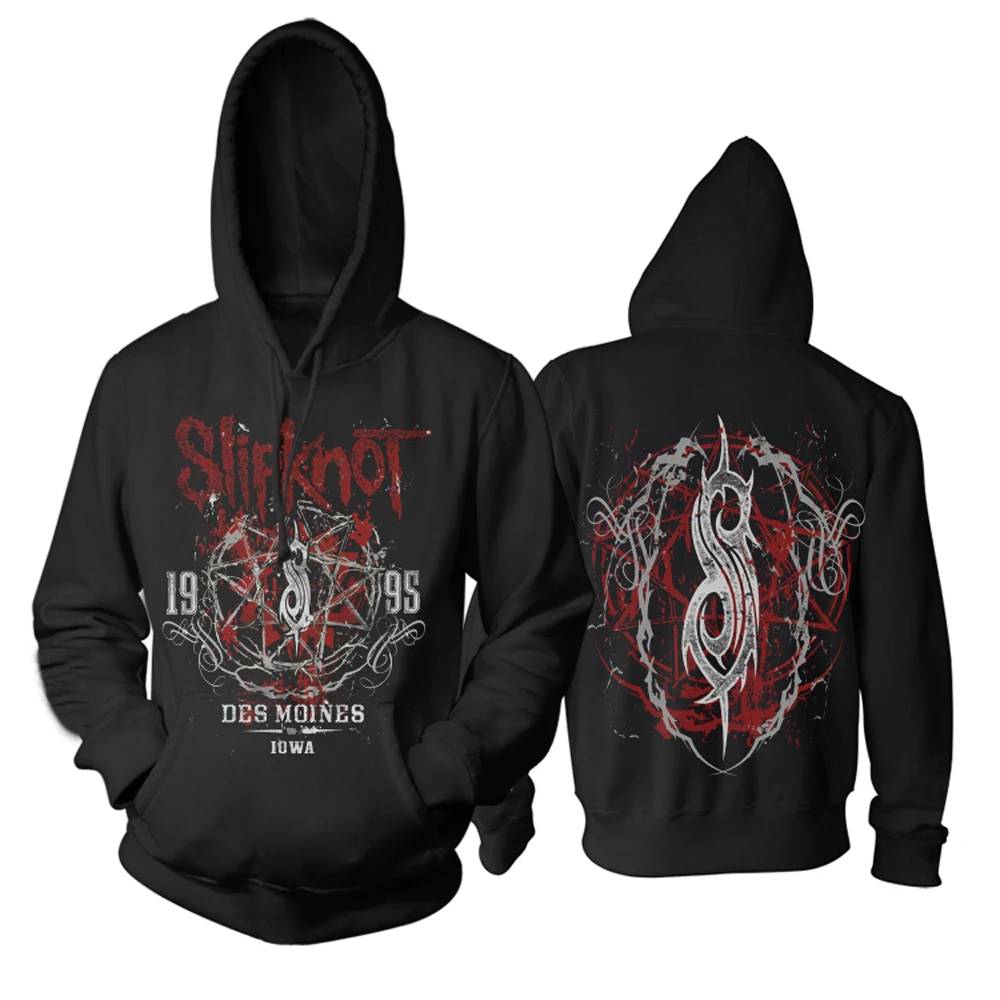 Bloodhoof SLIPKNOT Толстовка тяжелый металл жесткий рок музыка панк Тур концертный s-xxl Азиатский размер