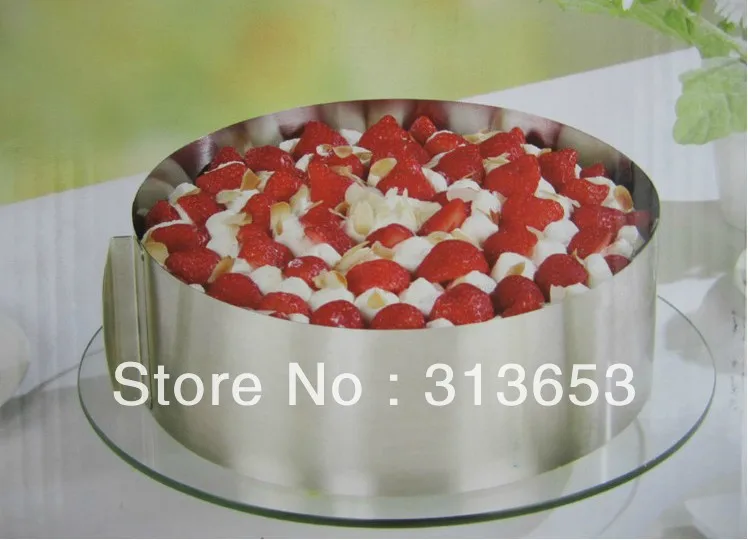 Регулируемая круглая форма для торта из нержавеющей стали 6 12 дюймов/форма