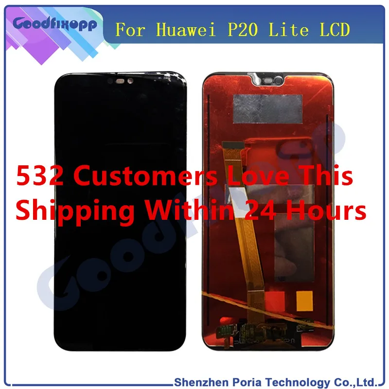 Оригинальный ЖК дисплей для Huawei P20 Lite / Nova 3E сенсорный экран дигитайзер в сборе