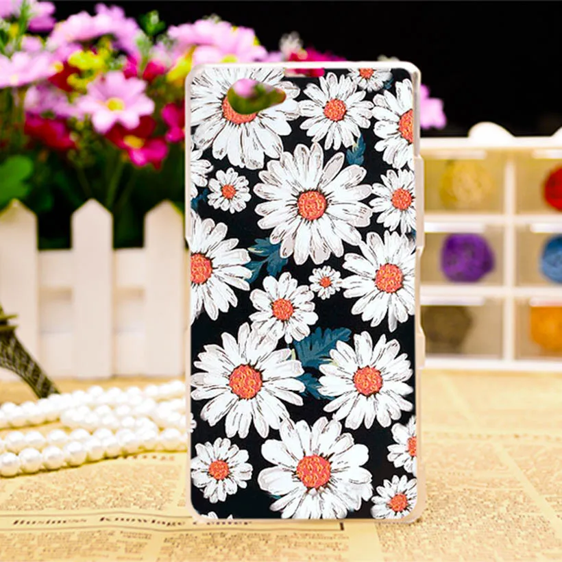 ТПУ чехол s для sony Z1 Mini чехол с рисунком мягкий силиконовый чехол для sony Xperia Z1 Compact D5503 Z1 Mini M51W 4,3 дюймов Чехол