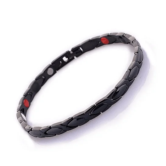 2017 уникальный магнитный Неодимовый терапевтический браслет из нержавеющей