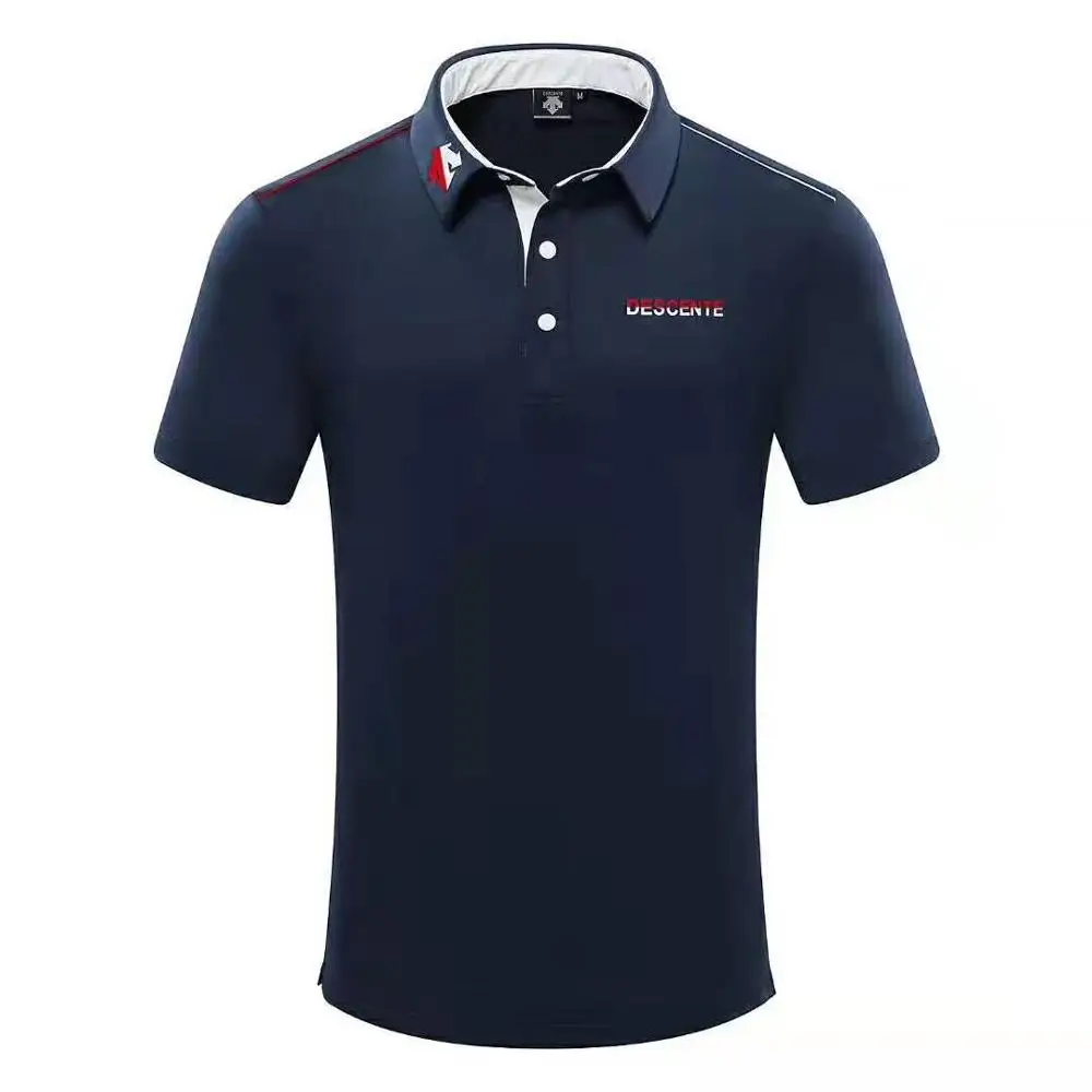 Новая летняя мужская DST Тренировка по гольфу футболки короткий рукав анти пот