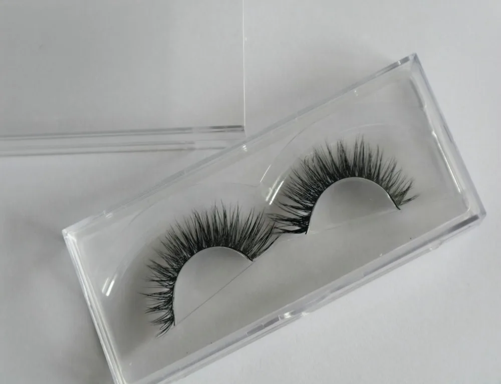 Новые модные настоящие сибирские меховые полоски ресницы из за мягкого и