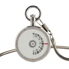 Креативные кварцевые карманные часы с серебряными цифрами и таймером с цепочкой 30 см, без крышки, дизайнерские мужские часы, модные аксессуары для часов