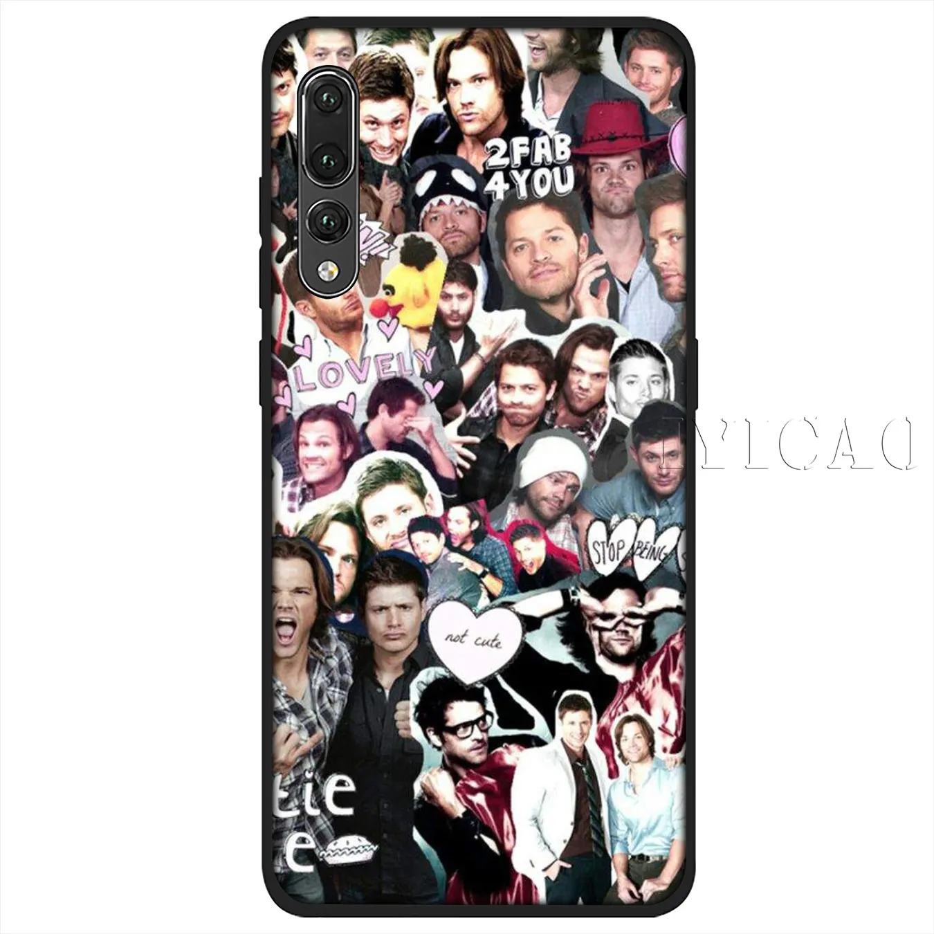 IYICAO Supernatural Jared Padalecki Soft Silicone Case for Huawei P30 P20 Pro P10 P9 P8 Lite Mini 2017 2016 2015 P smart Z 2019 |