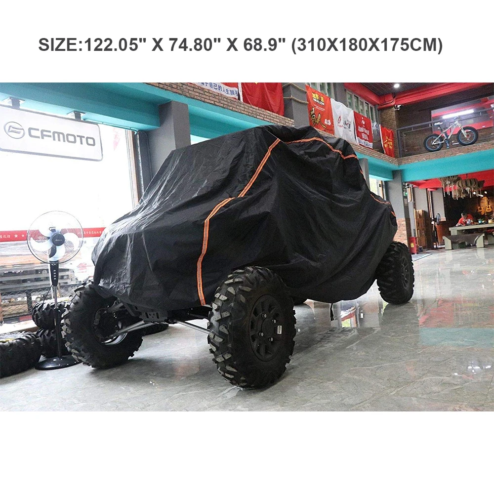 UTV крышка RZR чехол для хранения защита фермы 4X4 автомобиль от дождя снега грязи лучи-отражающий для Polaris XP XP4 1000 210D