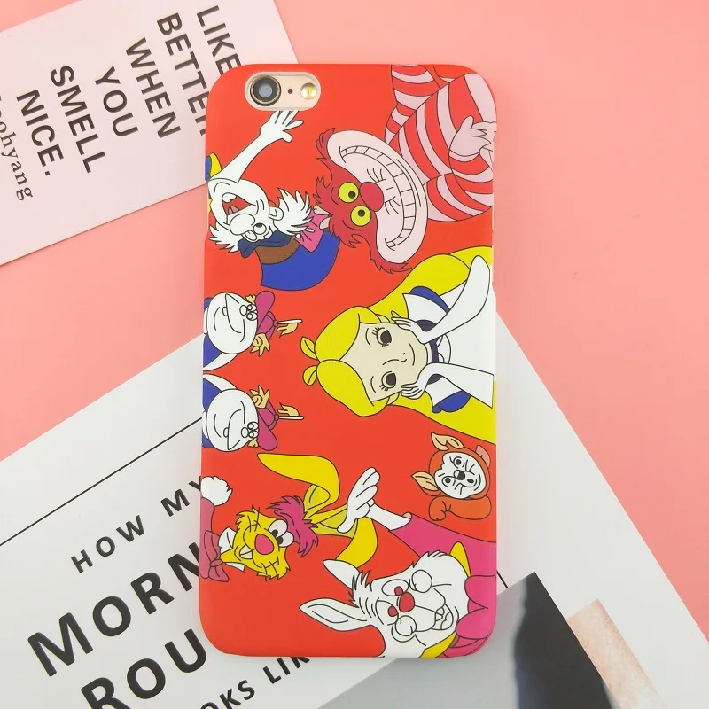 Весна Lemon для iphone 8 Plus Алиса в стране чудес Симпатичные Чеширский кот iPhone 7 плюс 6 6S