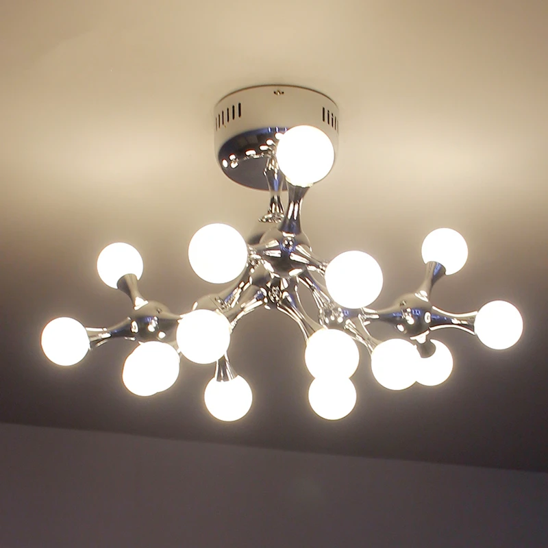 Пост современный светодиодный потолочное освещение в спальню Гостиная дома деко