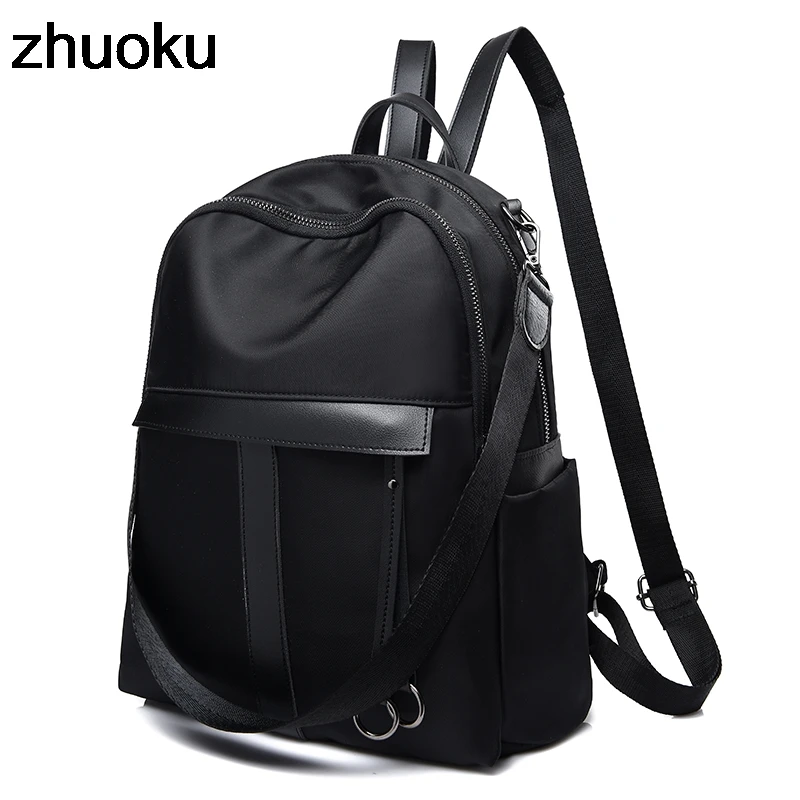 Школьный рюкзак для девочек-подростков Mochila Feminina, женские рюкзаки, нейлоновый водонепроницаемый повседневный рюкзак для ноутбука, женский рюкзак