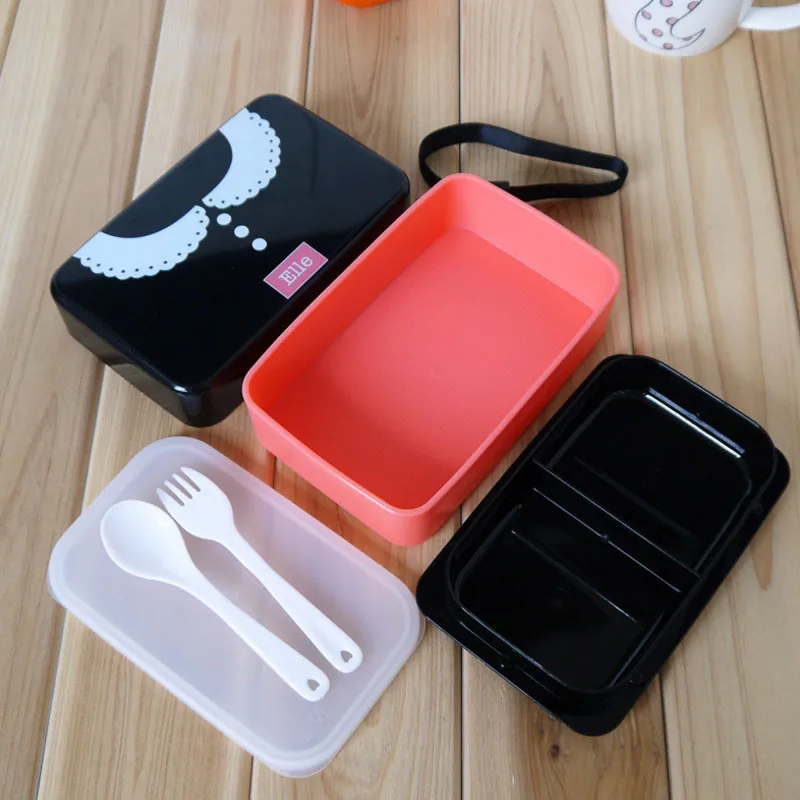Новый креативный Ланч бокс Bento с разделенными пищевыми слоями пищевой термос