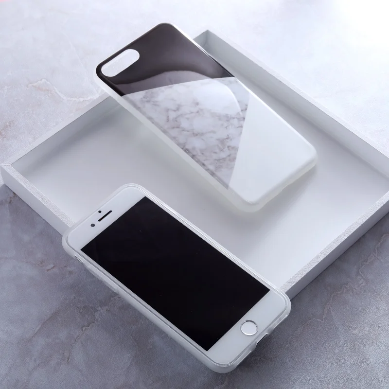 SoCouple Мягкий силиконовый чехол для iphone X 6 6s 7 8 IMD Мрамор ТПУ телефон чехлы 5 5s SE плюс |