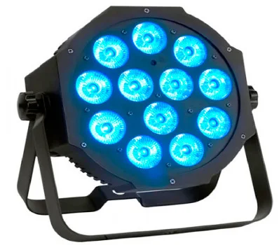 10 шт./лот ADJ LED par Light 12x10 Вт RGBW/A 4в1 Quad IEC Slim Par38 Wash American DJ Home party Disco Stage Club Bar | Лампы и