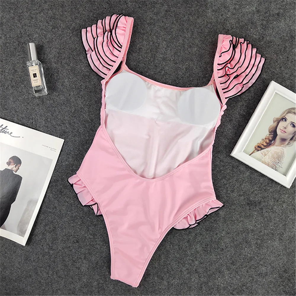 Сексуальный слитный купальник ручной работы с цветочным рисунком, Женский Одноцветный купальник, открытая спина, монокини, пуш-ап, купальник, стринги, купальный костюм, Пляжная подкладка