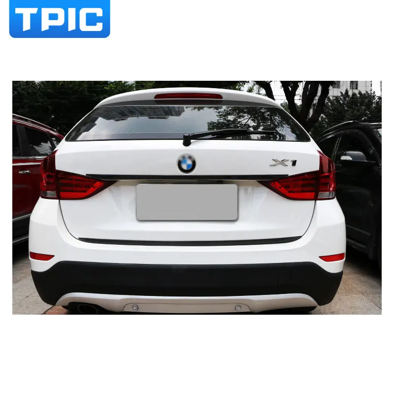 Карбоновая отделка на заднюю крышку багажника для BMW X1 E84 2011 2015|car styling|for bmwcar accessories