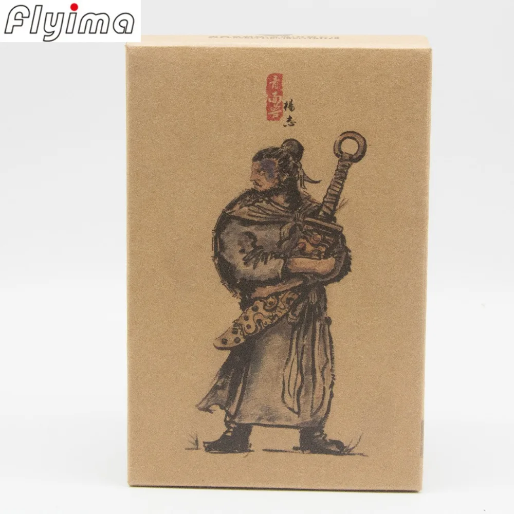 3,75 водная маржа Wu Song, Ян Чжи фигурка Китай фигурки Китайский традиционный классический Фигурки ПВХ модель комплект