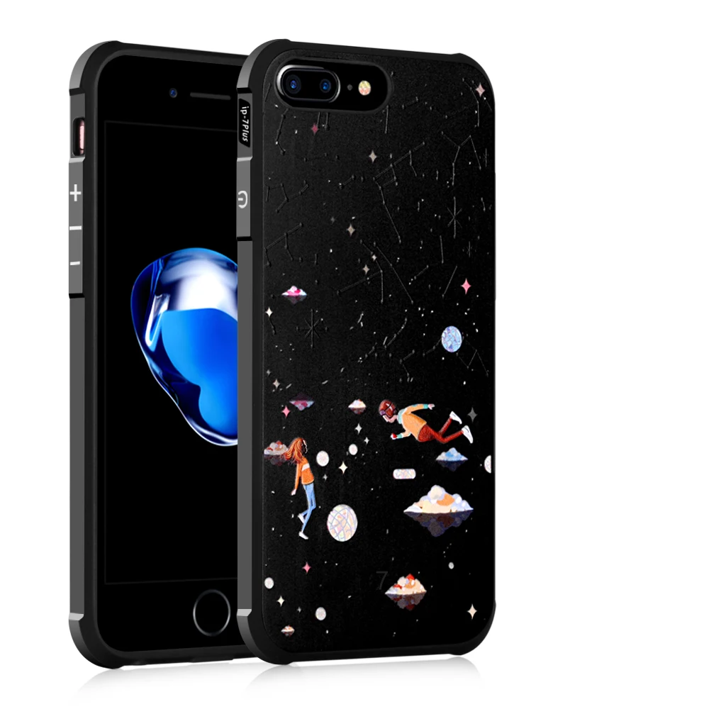5S роскошные чехлы цветной рисунок мягкий силиконовый чехол для телефона iPhone 6