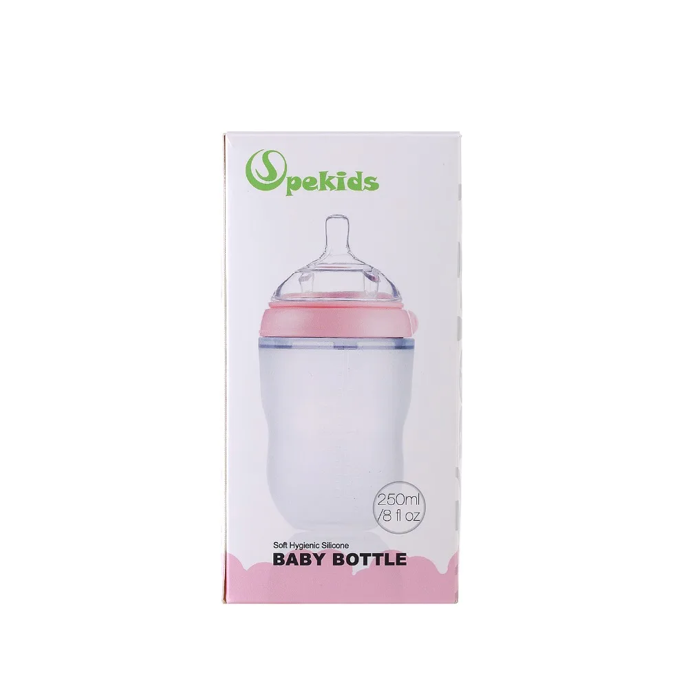 Mamadeira BPA Free Spekids 150 мл& 250 мл силиконовая бутылка ложка подарок детская бутылка biberon