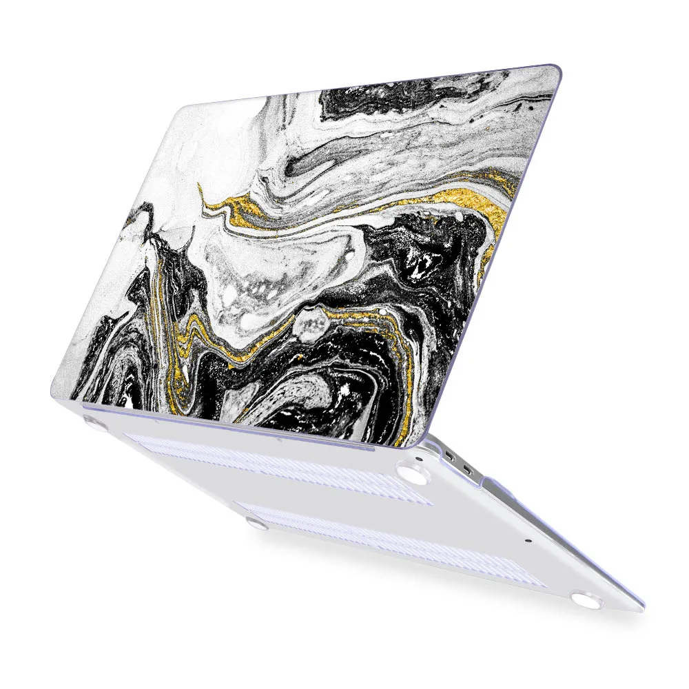 Z274 Чехол для ноутбука MacBook Air Pro retina 11 12 13 15 A1932 Pro 13 15 16 дюймов Сенсорная панель A2141 A2159 пластиковый жесткий чехол - Цвет: Z274