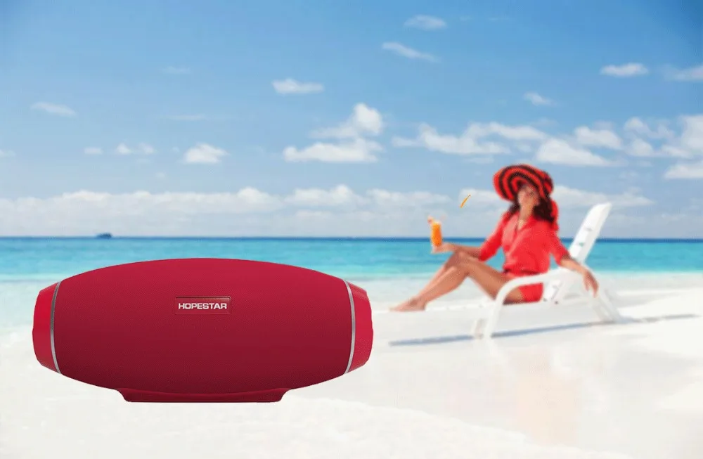 EStgoSZ HOPESTAR H20 беспроводной портативный Bluetooth динамик 30 Вт Водонепроницаемый лучший бас открытый эффект с power Bank USB Мобильный AUX