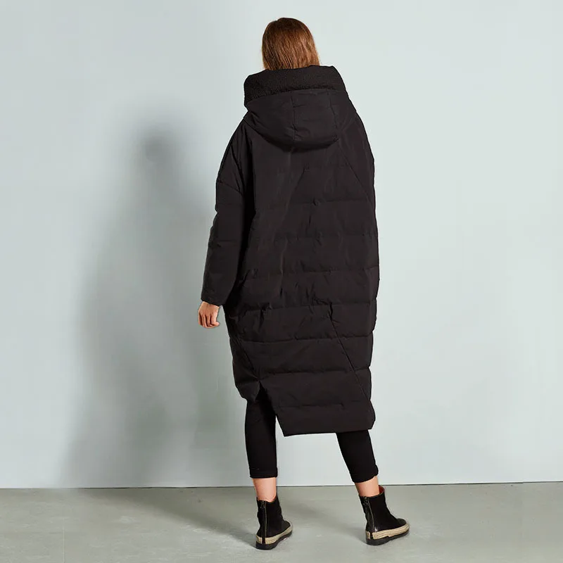 Новинка 2019 зимний женский пуховик верхняя одежда одноцветная с капюшоном