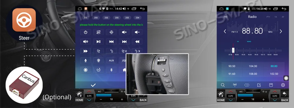 Sinosmart Android 8,1 Tesla стиль вертикальный HD экран автомобильный gps Мультимедиа Радио навигационный плеер для Kia K3 Cerato Forte 2013-15