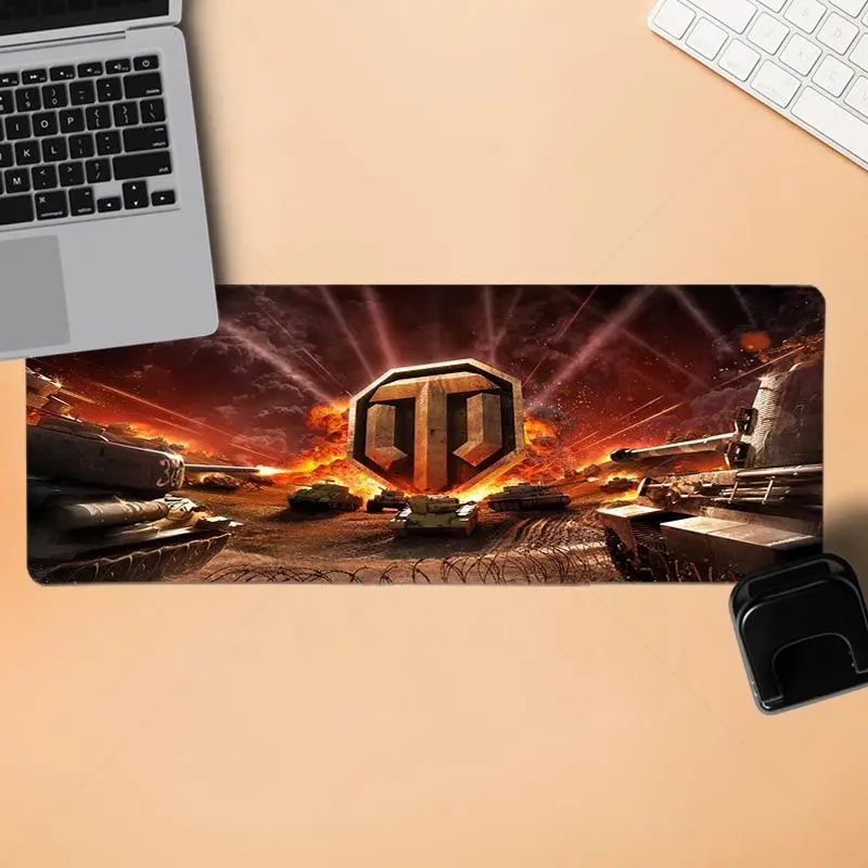 Yinuoda Стильная Офисная мышь World of Tanks геймерская мягкая коврик для мыши размер 180*220