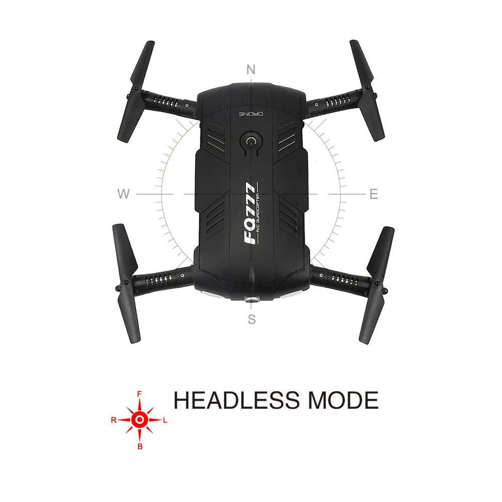 FQ777 FQ05 2 4G 4CH RC Дрон с HD камерой WiFi FPV складной селфи RTF Квадрокоптер мини