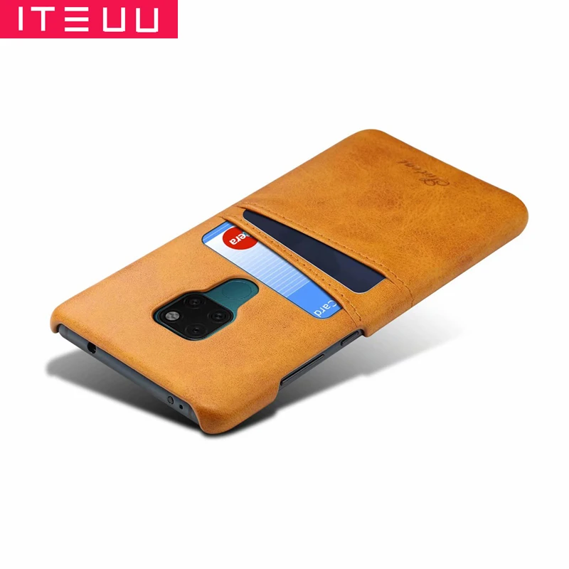 ITEUU mate 20 mate 20Pro ретро кожаный чехол для huawei mate 20 mate 20 Pro с отделением для карт Роскошный чехол-накладка