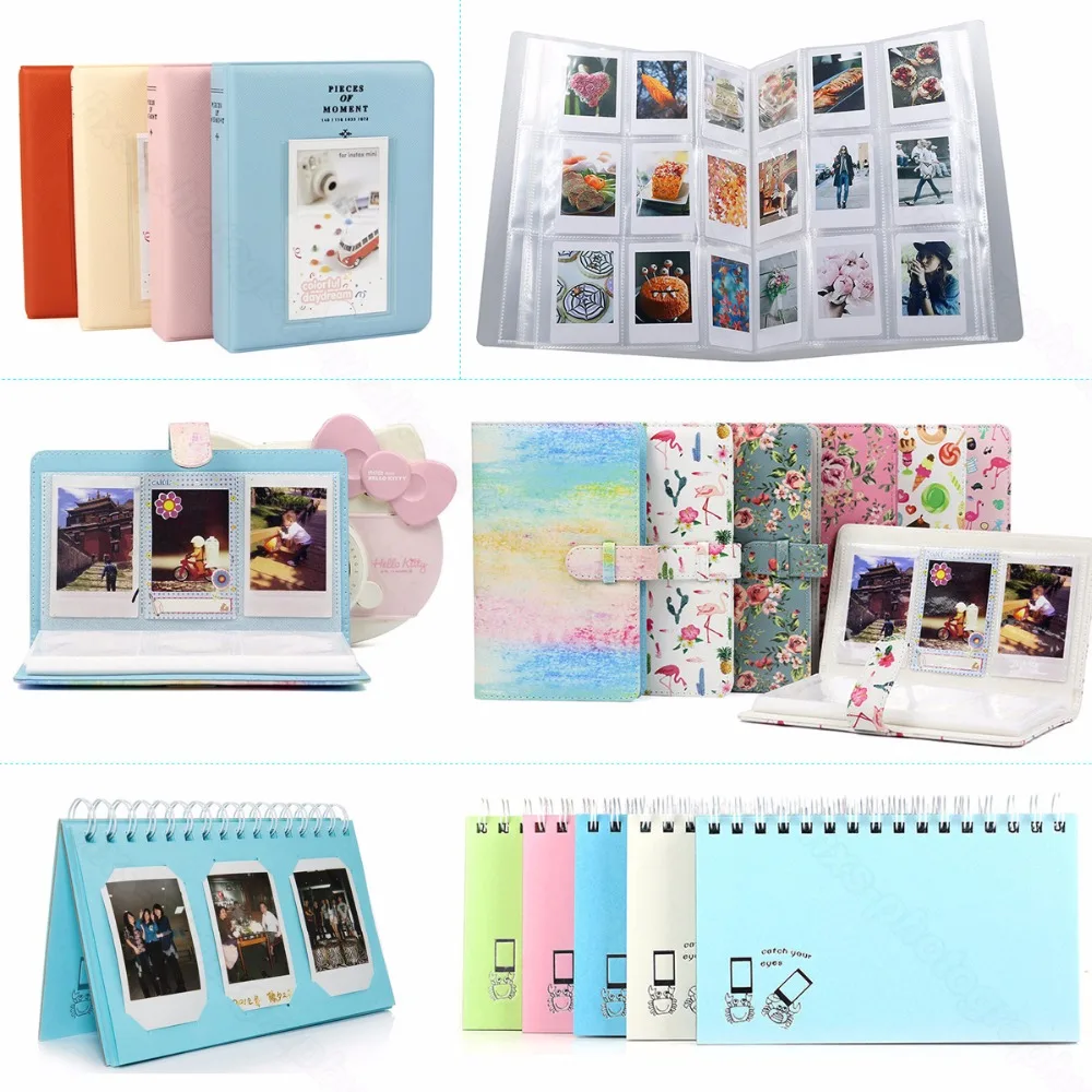Альбом для Fujifilm Instax Mini 11 8 9 70 7s 25 26 50s 90 пленка Pringo P231 Share SP 1 2 Polaroid PIC 300 Z2300