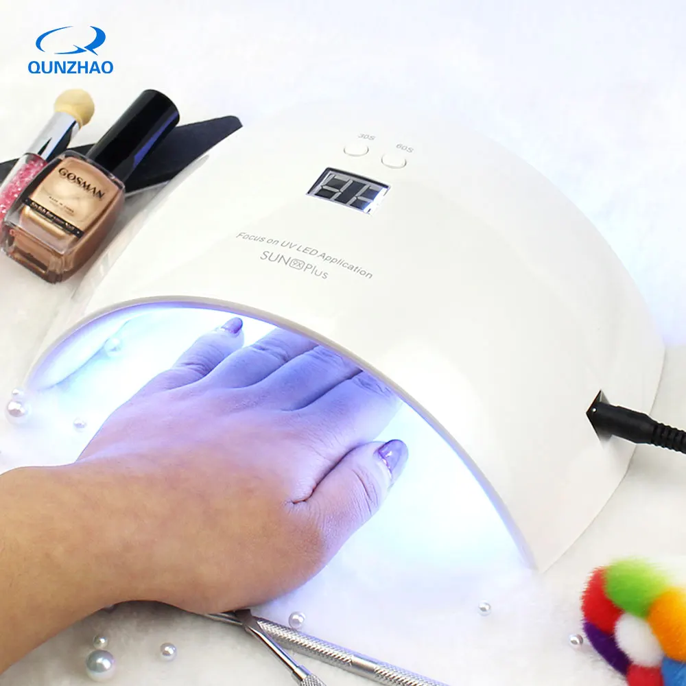 УФ-светодиодная лампа Sunuv Sun9x Plus для ногтей маникюрная полировальная машина
