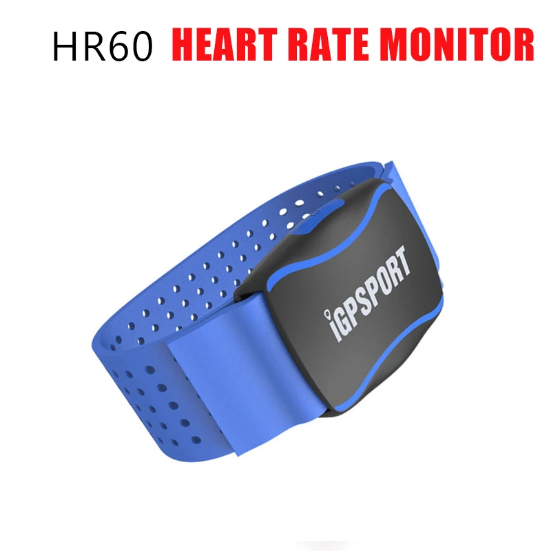 HR60 Blue IGPSPORT HR40 Компьютерный Монитор Сердечного Ритма Датчик SPD61 велосипедный секундомер датчик скорости вращения C61 ANT+ Blutooth беспроводной датчик - Цвет: HR60 Blue