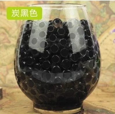 10000pcs black 10000 шт./пакет мягкий Рудье с водными пулями для Пейнтбольного ружья игрушечный водомет Nerf впитывающий влагу водный шар Мягкая Пуля Воздушный watergun для Для маленьких мальчиков игрушки подарок - Цвет: 10000pcs black